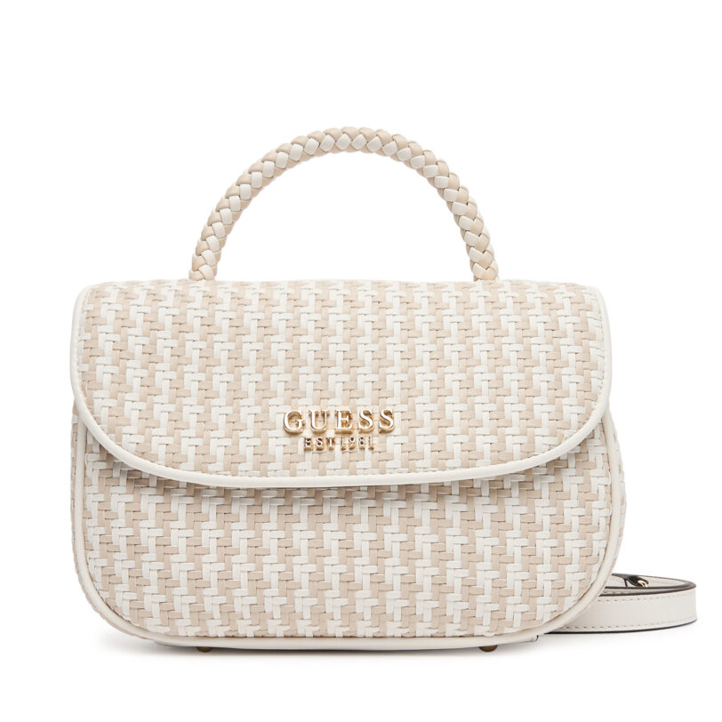 Дамска чанта Guess Mirema HWWG96 31200 Бял цвят на ниска цена