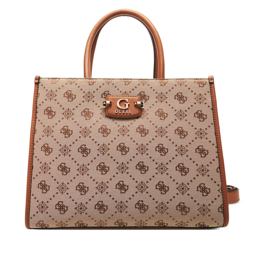 Дамска чанта Guess Neda HWJP96 54220 Бежов цвят на ниска цена