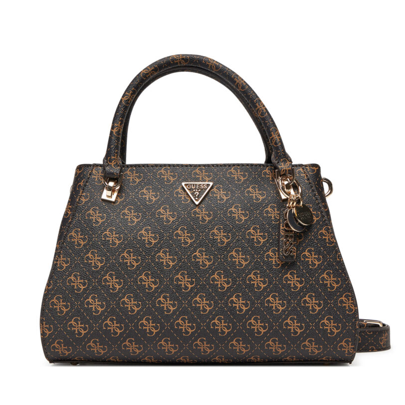 Дамска чанта Guess Noelle II HWQG96 72070 Кафяв цвят на ниска цена