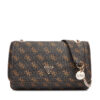 Дамска чанта Guess Noelle II HWQG96 72210 Кафяв цвят на ниска цена