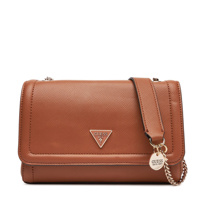 Дамска чанта Guess Noelle II HWZG96 72210 Кафяв цвят на ниска цена