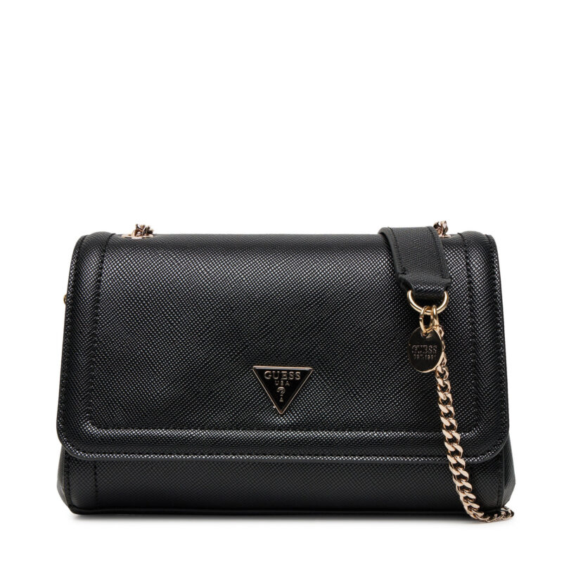 Дамска чанта Guess Noelle II HWZG96 72210 Черен цвят на ниска цена