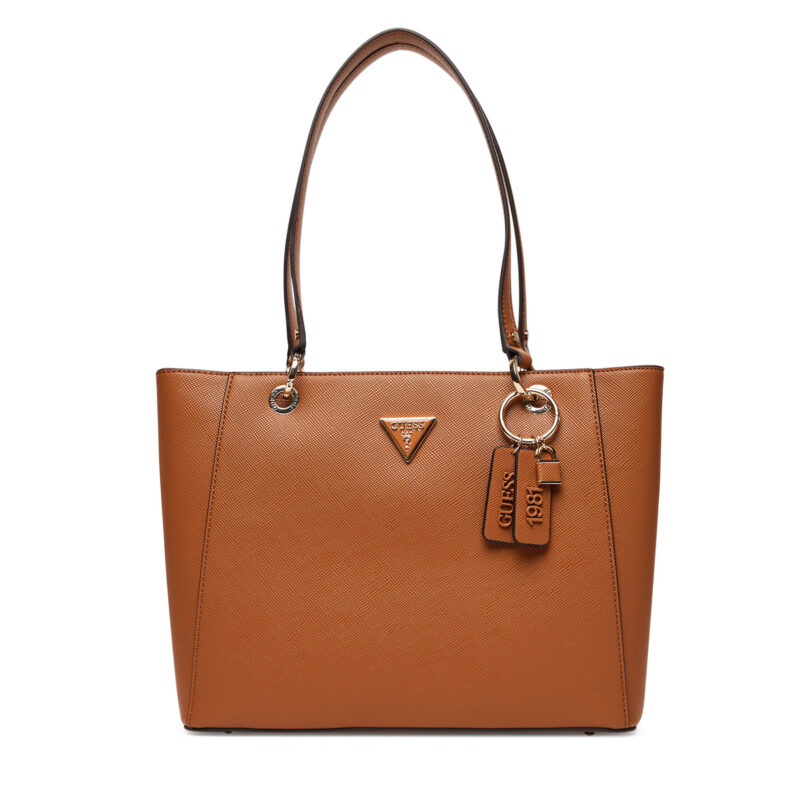 Дамска чанта Guess Noelle II HWZG96 72250 Кафяв цвят на ниска цена