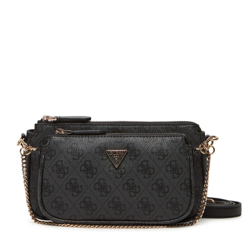 Дамска чанта Guess Noelle II Mini HWBG96 72710 Сив цвят на ниска цена