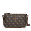 Дамска чанта Guess Noelle II Mini HWQG96 72710 Кафяв цвят на ниска цена