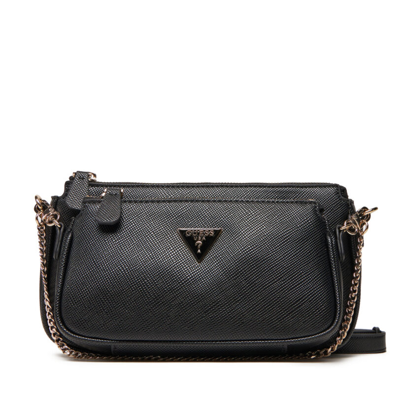 Дамска чанта Guess Noelle II Mini HWZG96 72710 Черен цвят на ниска цена