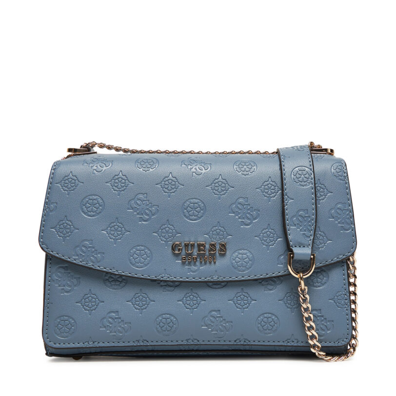 Дамска чанта Guess Phoebe HWPD96 65210 Син цвят на ниска цена