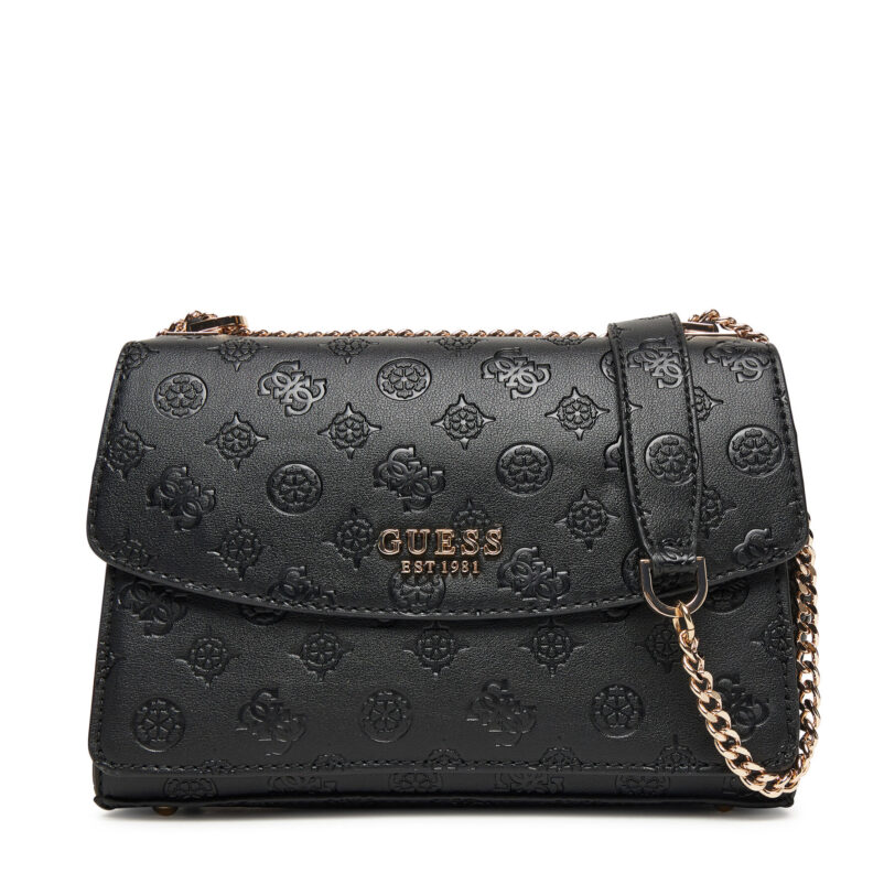 Дамска чанта Guess Phoebe HWPD96 65210 Черен цвят на ниска цена