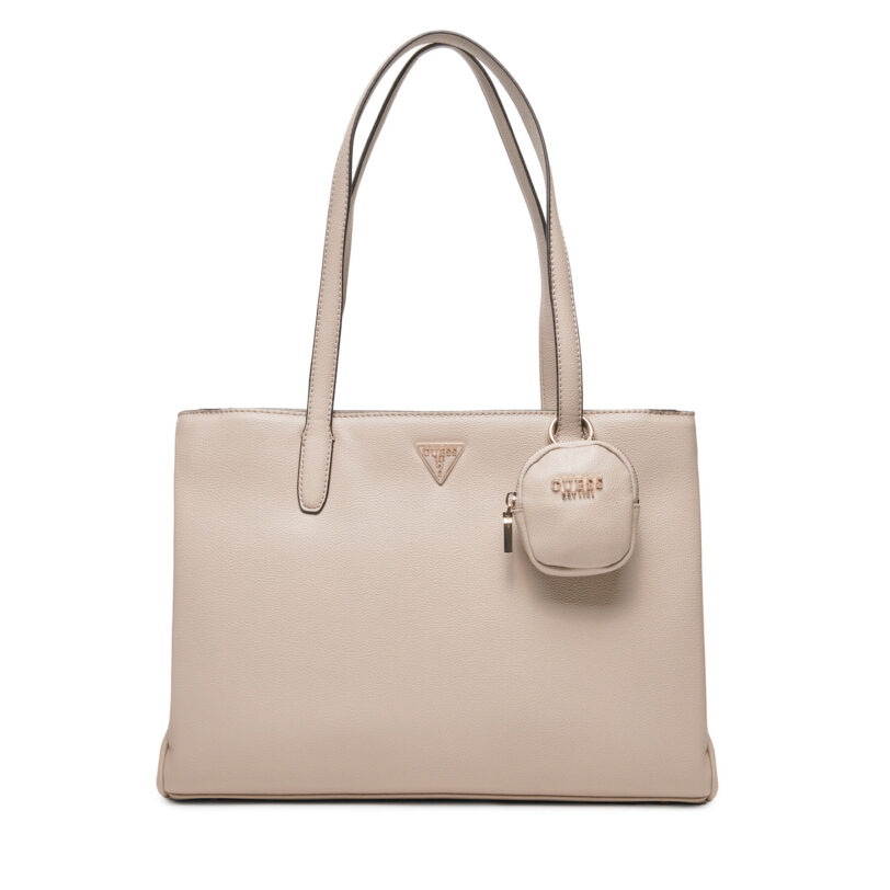 Дамска чанта Guess Power Play (BG) HWBG90 06230 Екрю цвят на ниска цена
