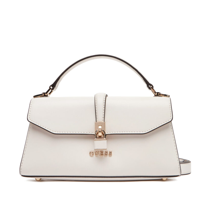 Дамска чанта Guess Queensland HWVG96 55200 Екрю цвят на ниска цена