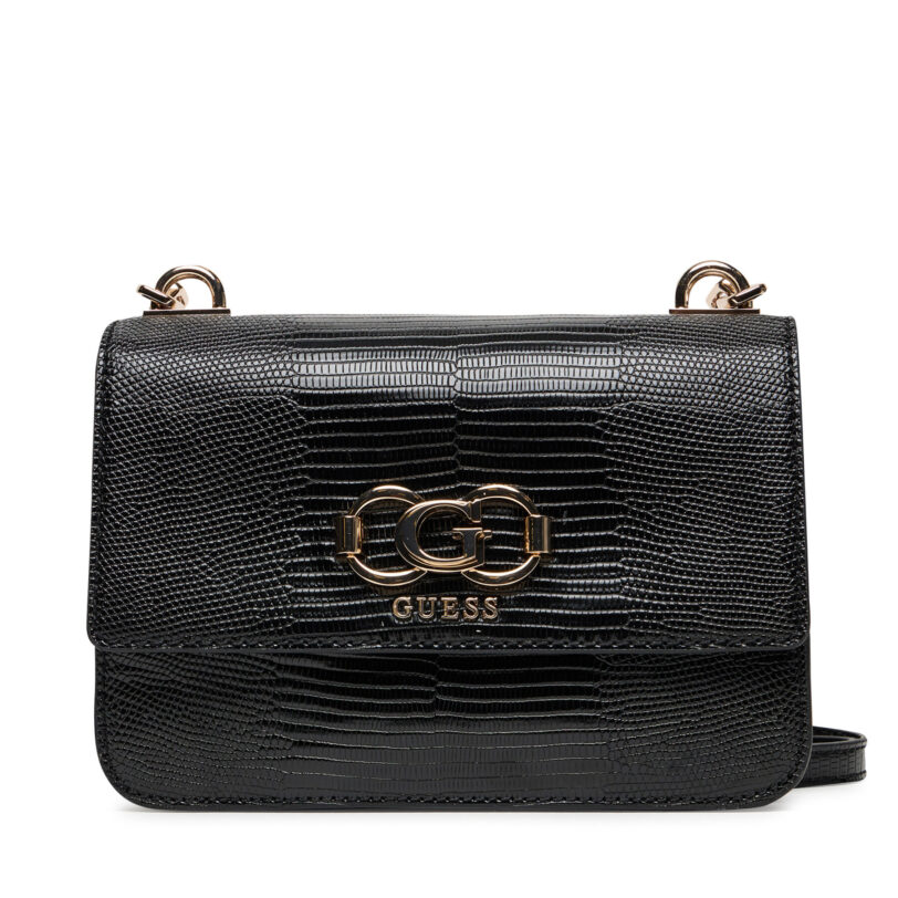 Дамска чанта Guess Salinge HWKG96 24200 Черен цвят на ниска цена