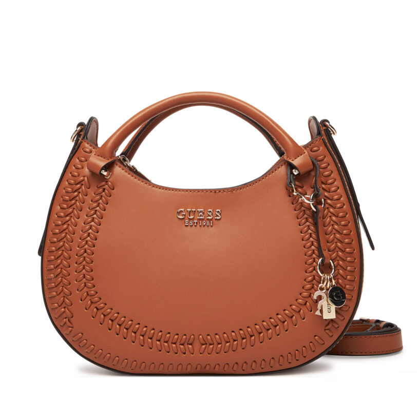 Дамска чанта Guess Tatum HWNG96 67060 Кафяв цвят на ниска цена