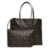 Дамска чанта Guess Vikky II HWPQ93 18290 Кафяв цвят на ниска цена