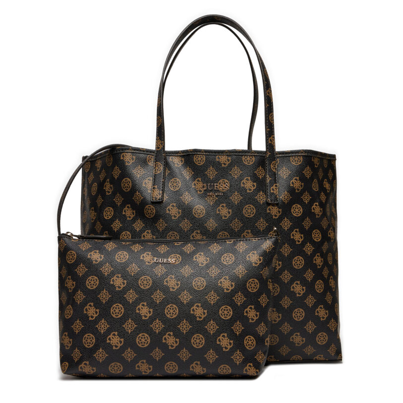 Дамска чанта Guess Vikky II HWPQ93 18290 Кафяв цвят на ниска цена
