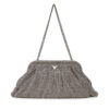 Дамска чанта Guess Zalina Mini HWRY93 50710 Сребрист цвят на ниска цена
