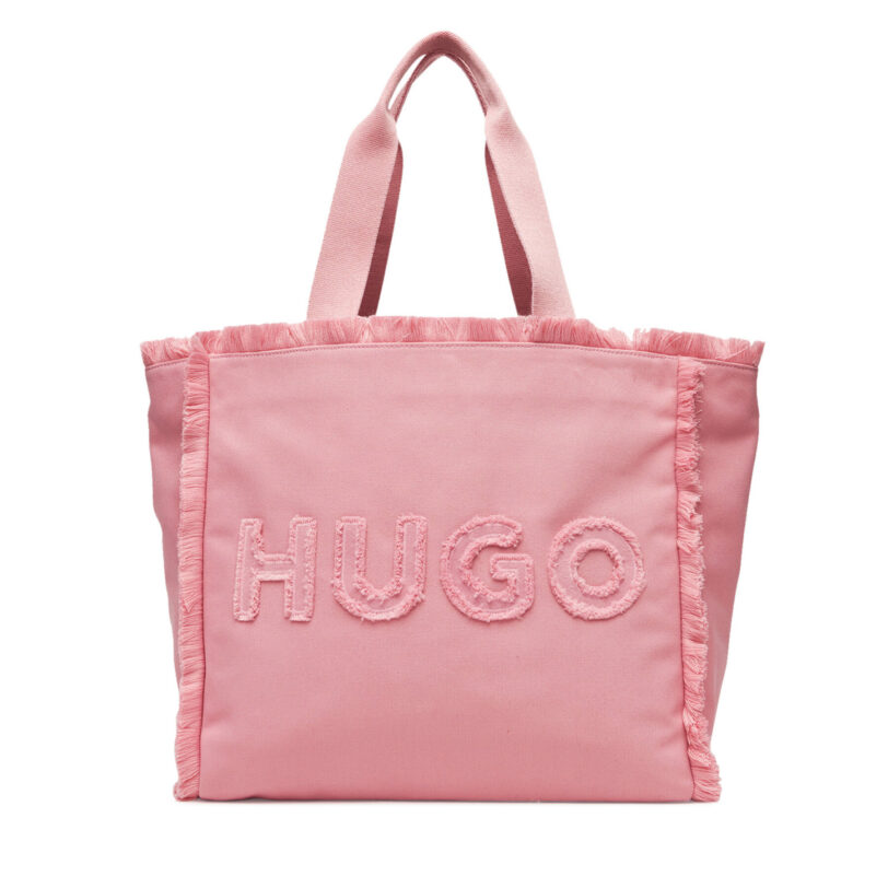 Дамска чанта HUGO 50541867 Розов цвят на ниска цена