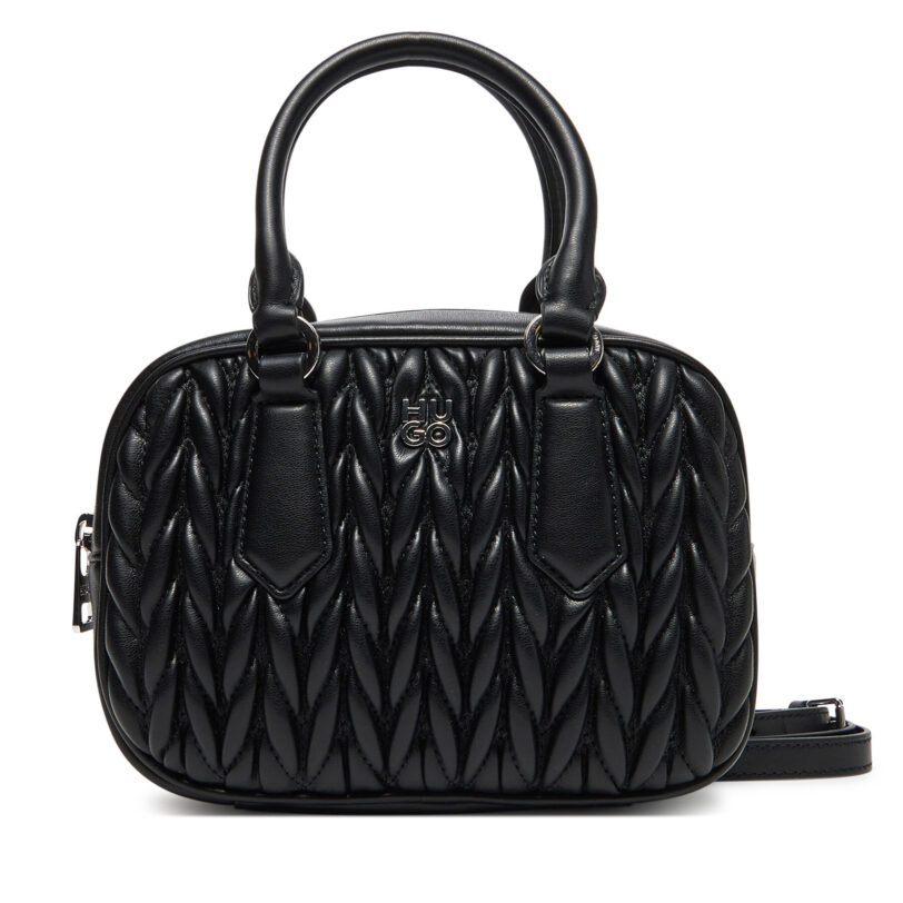 Дамска чанта HUGO 50547827 Черен цвят на ниска цена