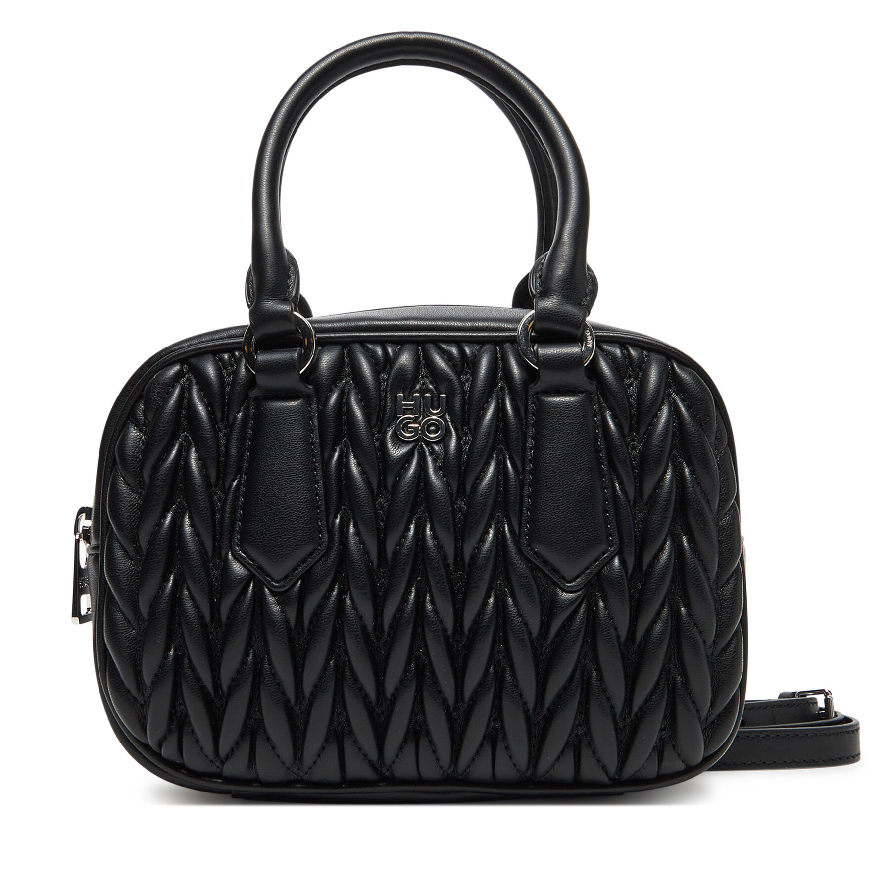 Дамска чанта HUGO 50547827 Черен цвят на ниска цена