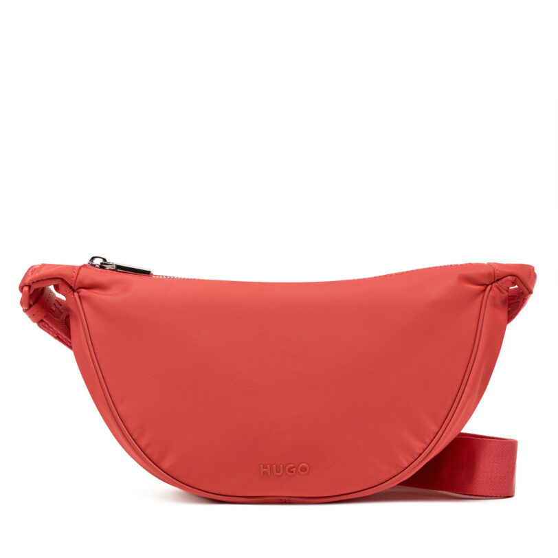 Дамска чанта HUGO Bel M. Crossbody 50536064 Червен цвят на ниска цена