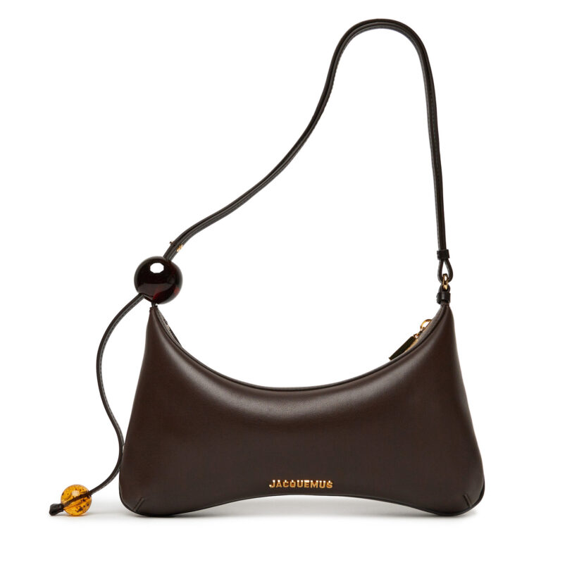 Дамска чанта JACQUEMUS 25E251BA4103171 Кафяв цвят на ниска цена
