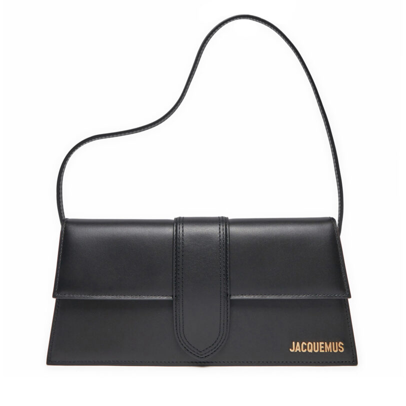 Дамска чанта JACQUEMUS Le Bambino Long 221BA013 Черен цвят на ниска цена