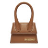 Дамска чанта JACQUEMUS Le Chiquito 22H213BA001-3072 Кафяв цвят на ниска цена