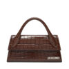 Дамска чанта JACQUEMUS Le Chiquito Long 25E213BA004-4301 Кафяв цвят на ниска цена