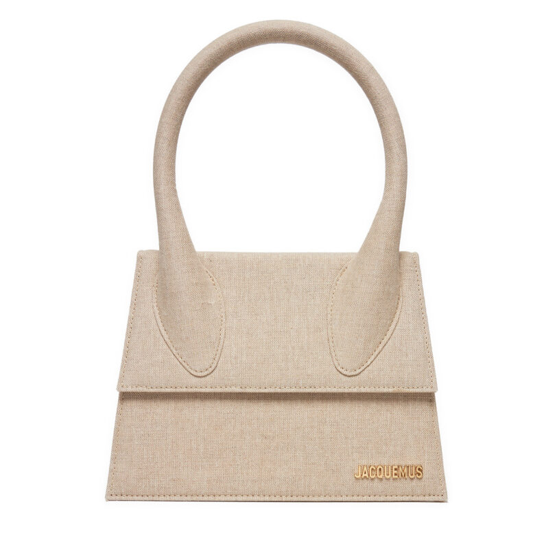 Дамска чанта JACQUEMUS Le Grand Chiquioto 213BA003 Бежов цвят на ниска цена