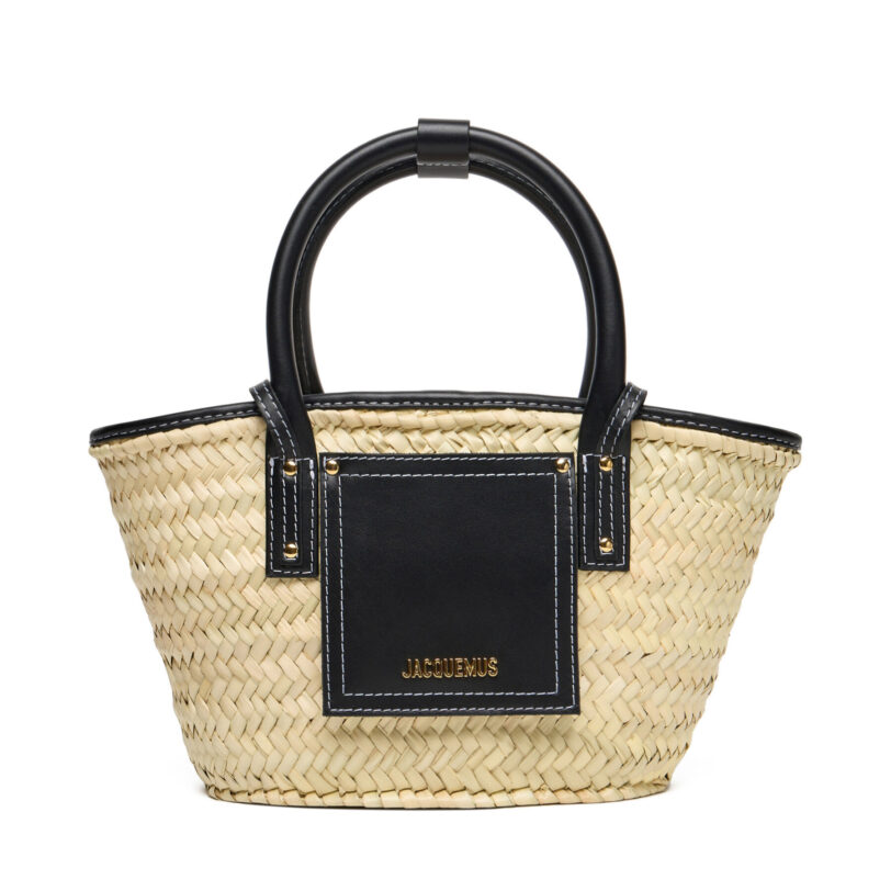 Дамска чанта JACQUEMUS Le Petit 23E223BA044-3060 Бежов цвят на ниска цена