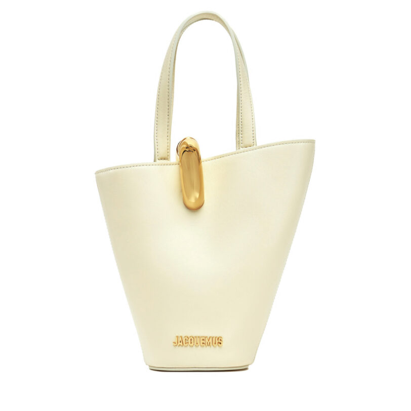Дамска чанта JACQUEMUS Le Petit Bambol 24H243BA389-3173 Екрю цвят на ниска цена