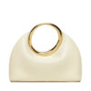 Дамска чанта JACQUEMUS Mini ring handbag 241BA395 Екрю цвят на ниска цена