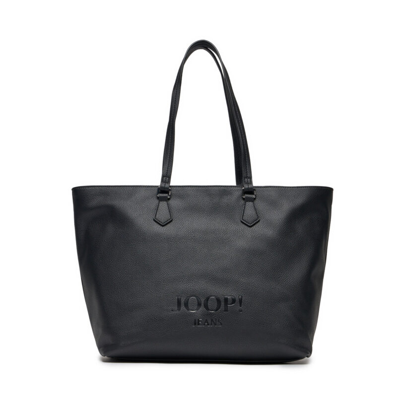 Дамска чанта JOOP! Jeans Lettera 1.0 Ketty 4130000866 Черен цвят на ниска цена