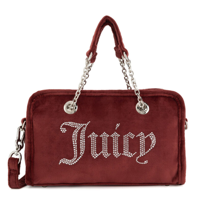 Дамска чанта Juicy Couture BIJXT5465WPO Бордо цвят на ниска цена