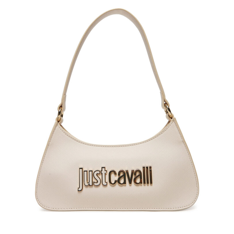Дамска чанта Just Cavalli 78RA4BB6 ZS766 Екрю цвят на ниска цена