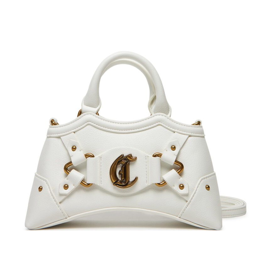 Дамска чанта Just Cavalli 78RA4BL4 ZSB22 Бял цвят на ниска цена