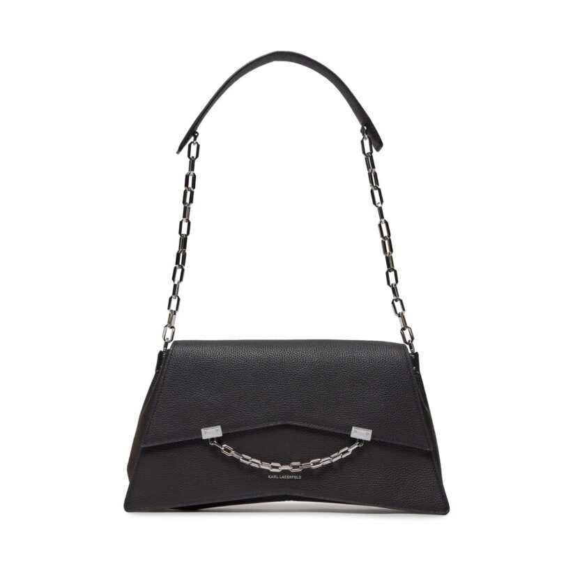 Дамска чанта KARL LAGERFELD 235W3015 Черен цвят на ниска цена
