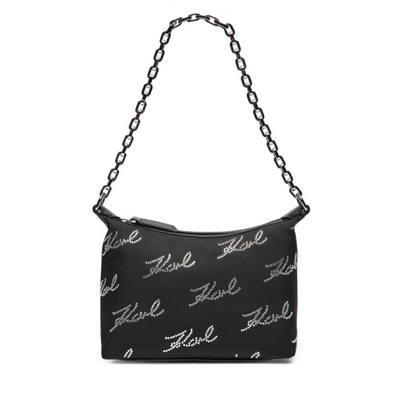 Дамска чанта KARL LAGERFELD 246W3083 Черен цвят на ниска цена