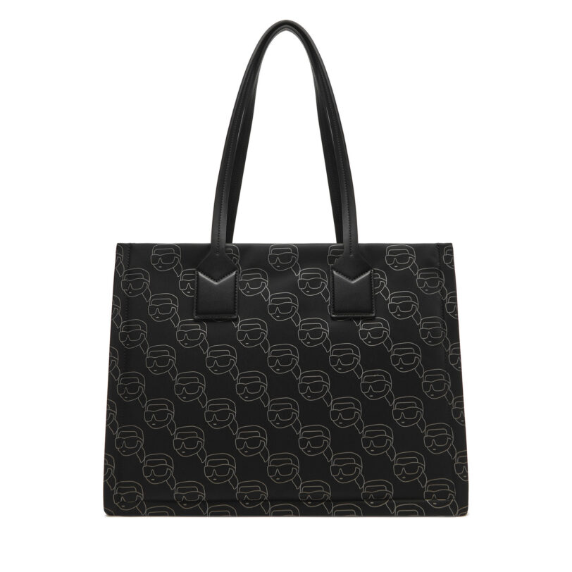 Дамска чанта KARL LAGERFELD A1W30131 Черен цвят на ниска цена