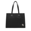 Дамска чанта KARL LAGERFELD A1W30131 Черен цвят на ниска цена