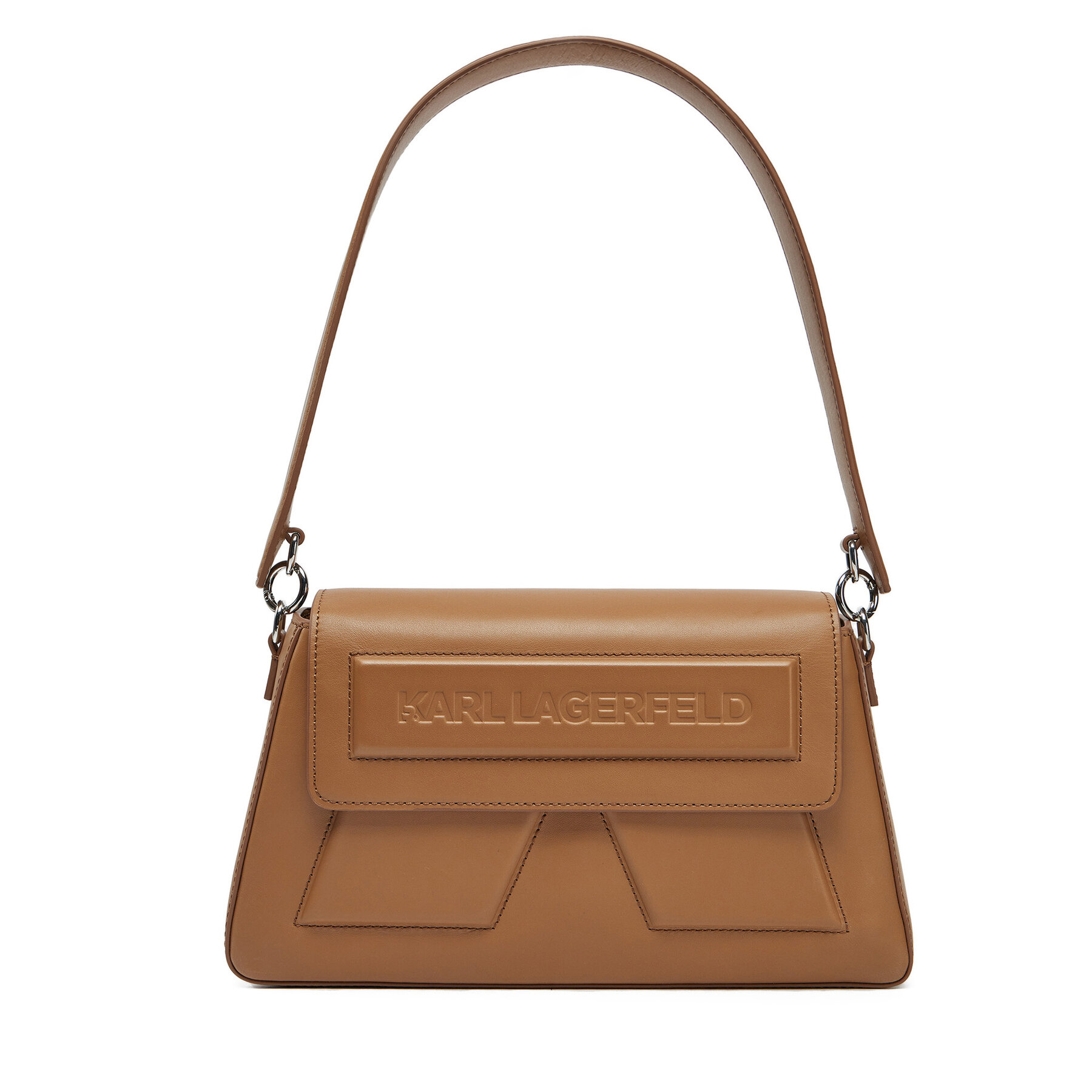 Дамска чанта KARL LAGERFELD A1W30154 Кафяв цвят на ниска цена