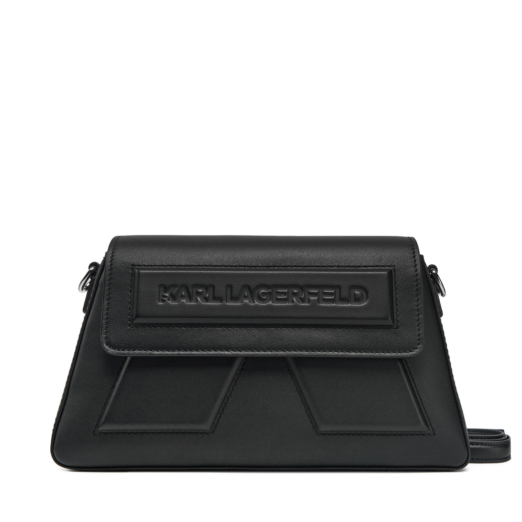 Дамска чанта KARL LAGERFELD A1W30155 Черен цвят на ниска цена
