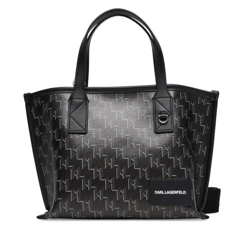 Дамска чанта KARL LAGERFELD A1W30184 Черен цвят на ниска цена