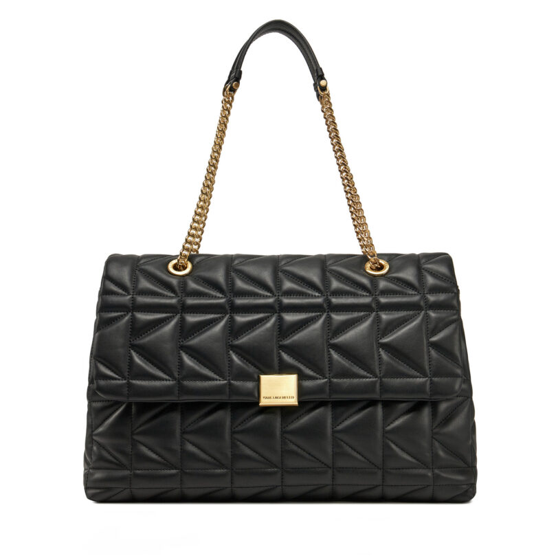 Дамска чанта KARL LAGERFELD A1W30189 Черен цвят на ниска цена
