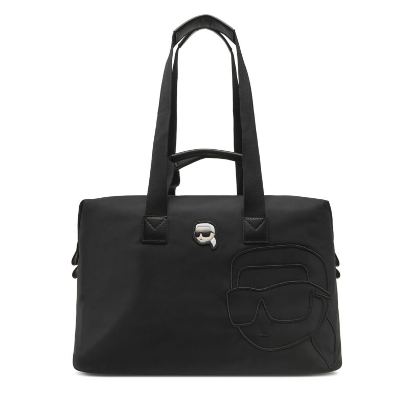 Дамска чанта KARL LAGERFELD A1W30228 Черен цвят на ниска цена