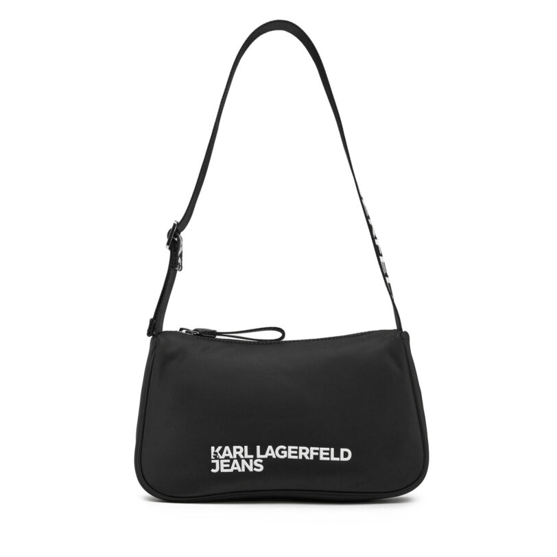 Дамска чанта KARL LAGERFELD A1W30235 Черен цвят на ниска цена