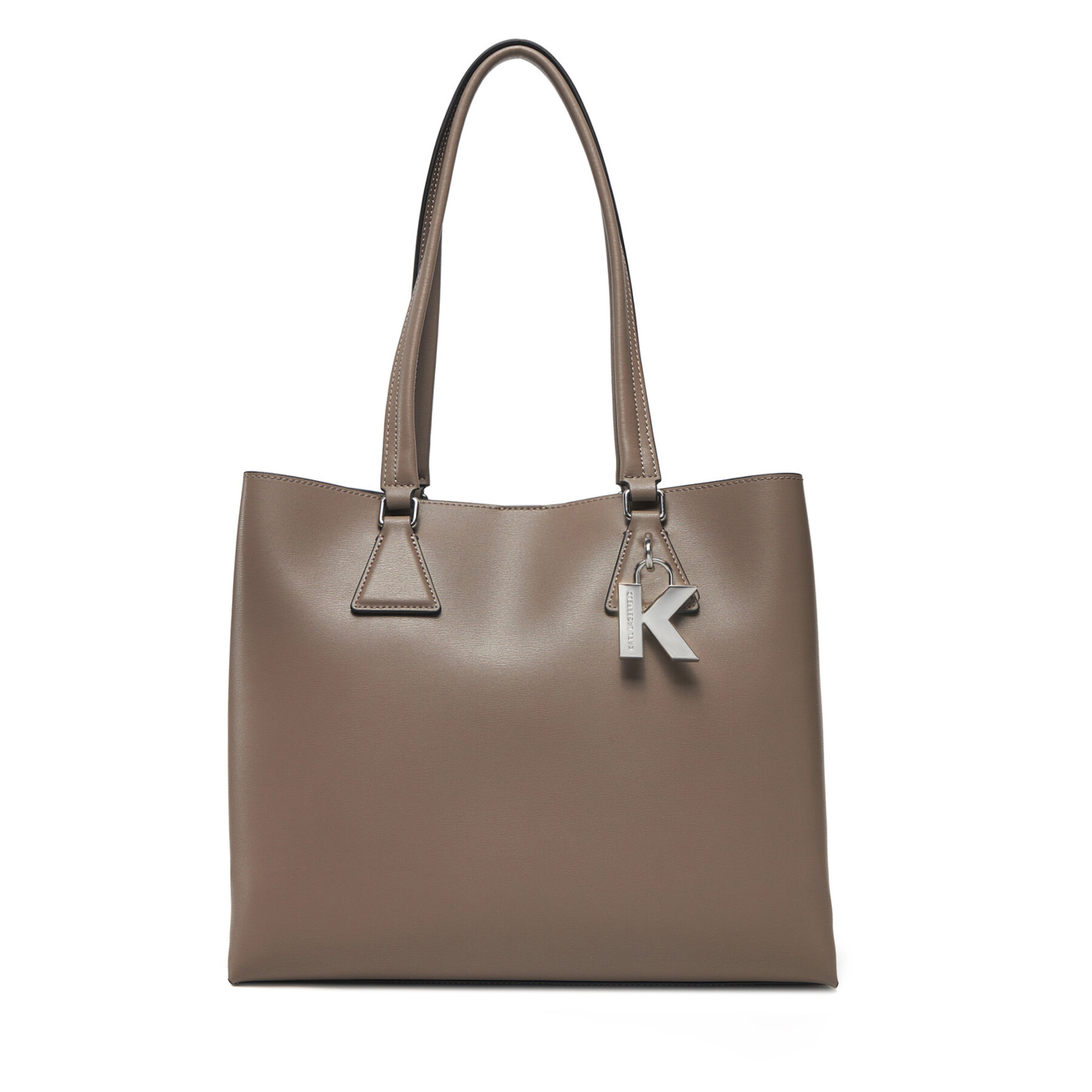 Дамска чанта KARL LAGERFELD A1W30410 Сив цвят на ниска цена