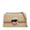 Дамска чанта KARL LAGERFELD A1W30498 Бежов цвят на ниска цена