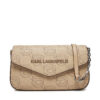 Дамска чанта KARL LAGERFELD A1W32045 Бежов цвят на ниска цена