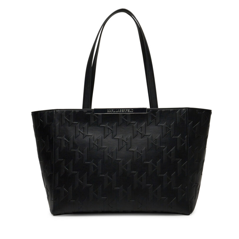 Дамска чанта KARL LAGERFELD A2W30025 Черен цвят на ниска цена
