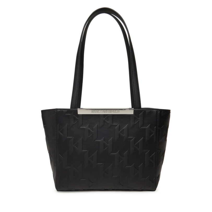 Дамска чанта KARL LAGERFELD A2W30026 Черен цвят на ниска цена